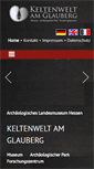 Mobile Screenshot of keltenwelt-glauberg.de