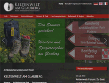 Tablet Screenshot of keltenwelt-glauberg.de